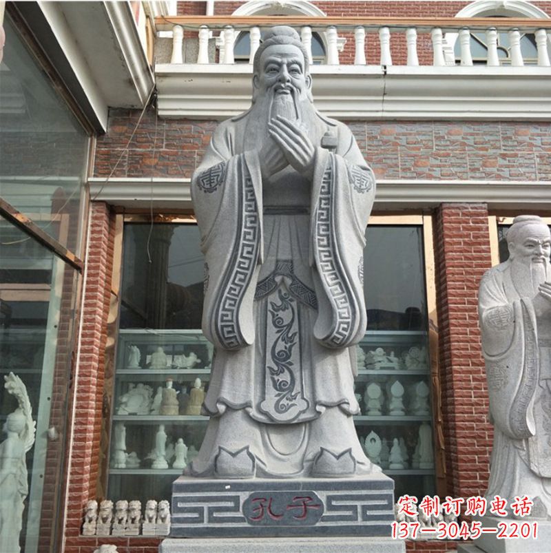常州孔子的雕塑