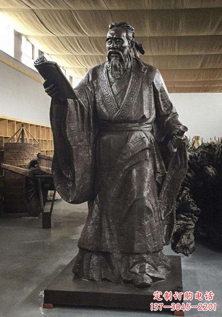 常州中国古代圣贤孔子雕塑