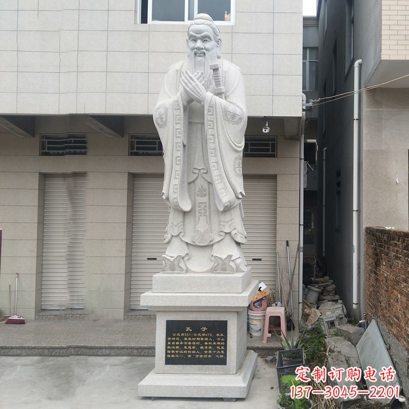 常州孔子雕像 学校