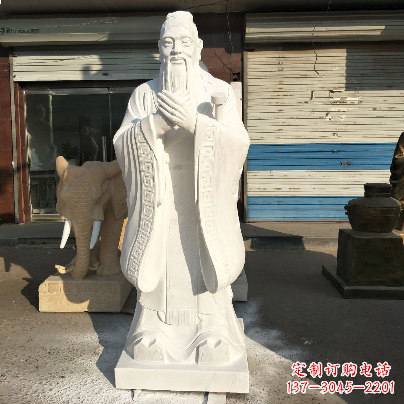 常州孔子雕塑--中领雕塑定制