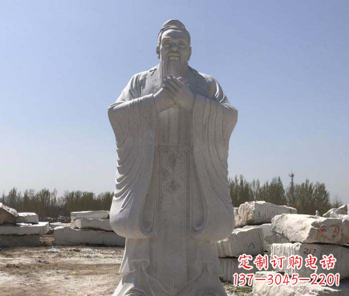 常州中领雕塑|传承古代精神:孔子雕塑