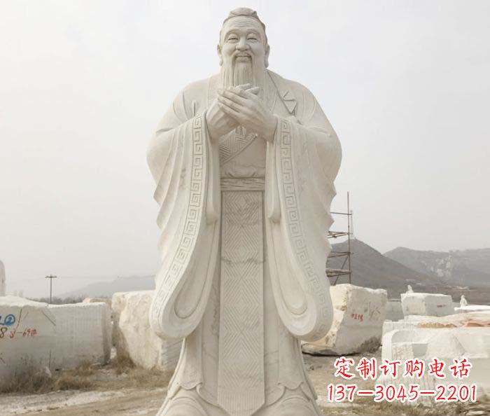 常州以孔子崇高形象设计独一无二的雕塑