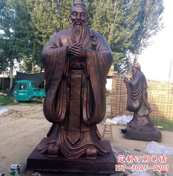 常州具有传奇色彩的孔子雕塑