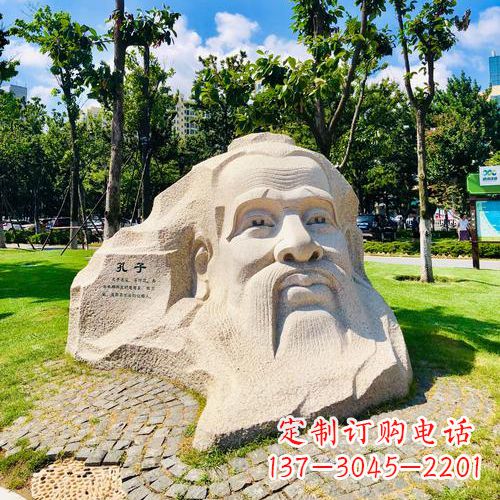 常州纪念孔子历史文化的雕塑