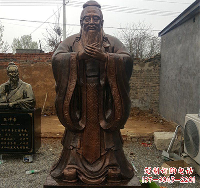 常州体现传统文化魅力精美孔子雕塑