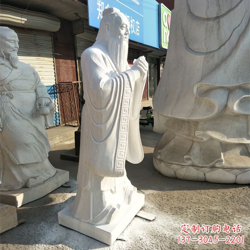 常州中领雕塑|传承传统,唯美的孔子雕塑