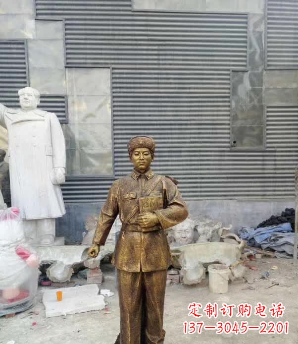 常州雷锋雕塑,传承志愿精神