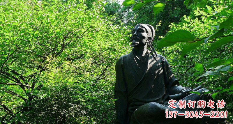 常州李白铜雕,精致细腻,让你收藏永不凋谢
