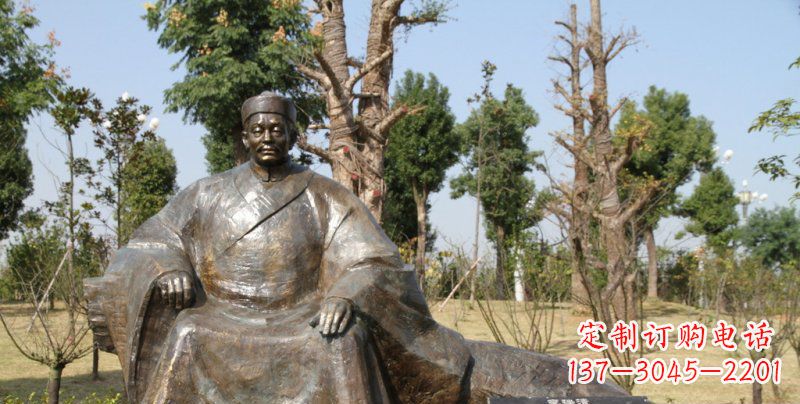 常州中领雕塑以古代名人铜雕艺术为主要产品,秉…