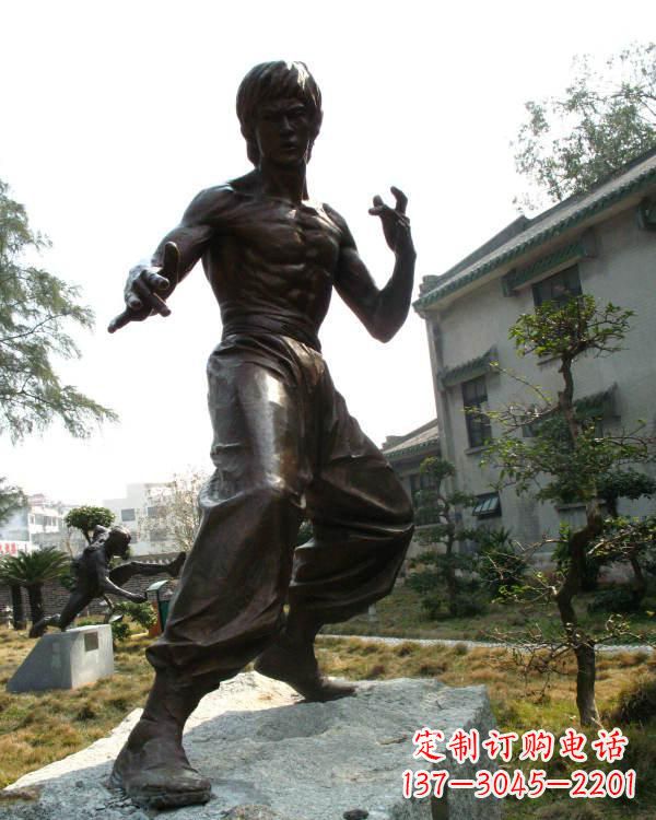 常州专业定制李小龙铜雕