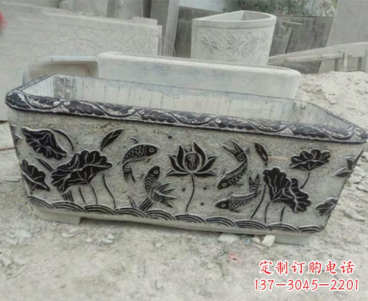 常州浮雕仿古式水缸雕塑,令人惊艳