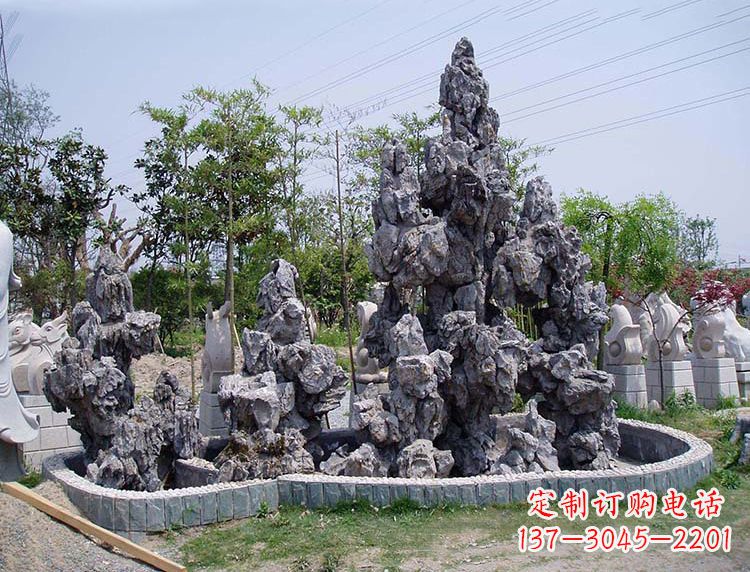 常州用心雕刻,灵璧石奇石假山雕塑