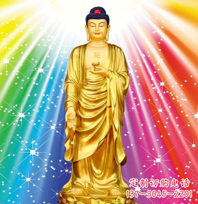 常州中领雕塑推出的鎏金如来神佛铜雕,专为仪式…