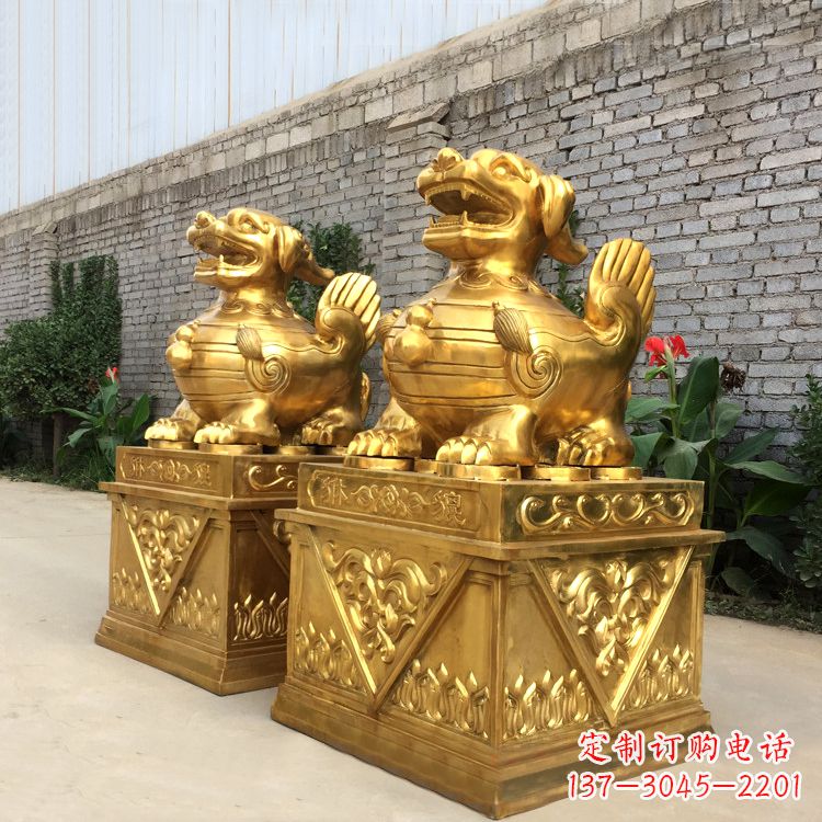 常州高品质貔貅雕塑,精致外观点缀家居