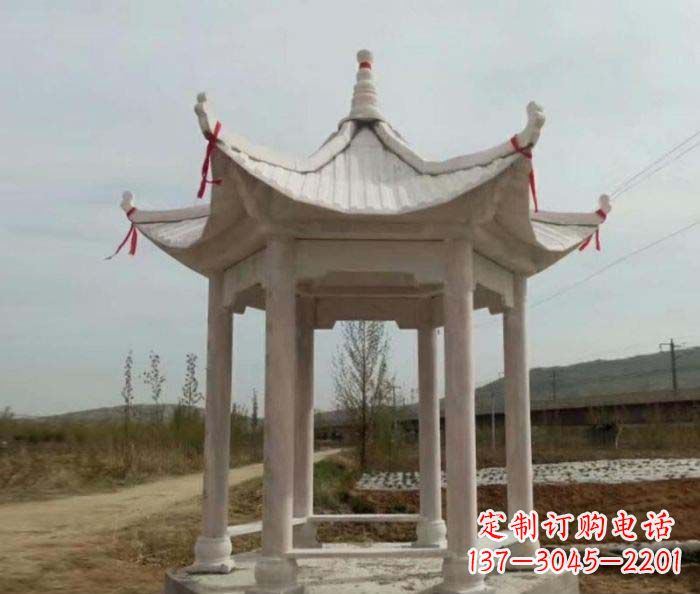常州凉亭雕塑定制--领雕塑