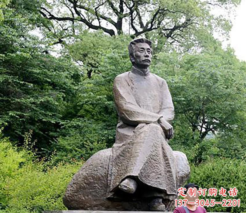常州鲁迅公园人物雕塑