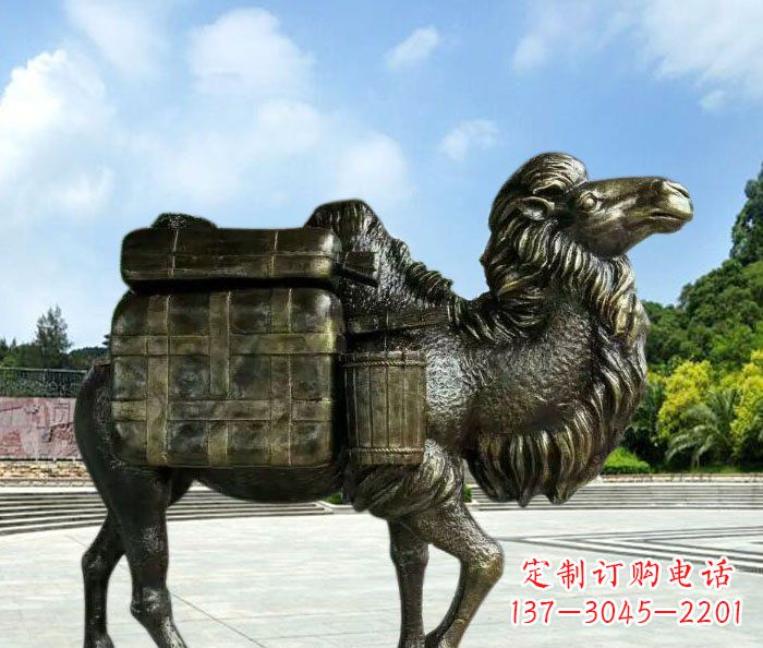 常州铜骆驼雕塑:让传统的艺术回归