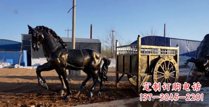 常州马车景观铜雕 (3)
