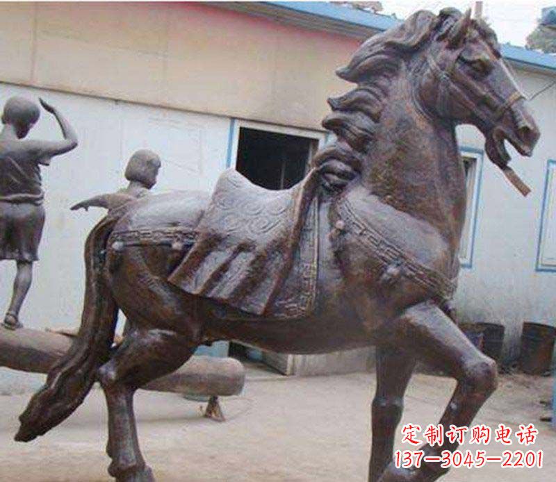 常州马公园动物铜雕