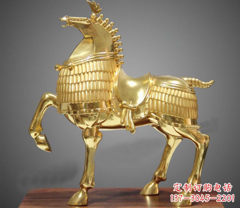 常州马公园动物铜雕让您的生活充满动态