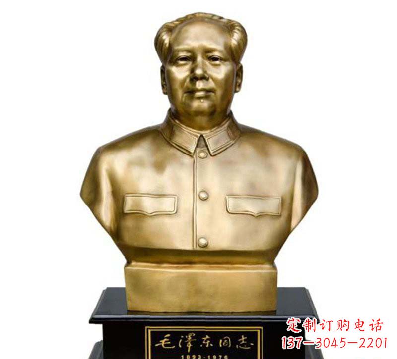常州毛泽东头像铜雕