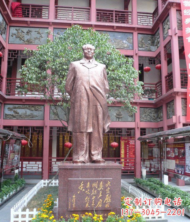 常州毛泽东伟人铜雕,展示传统文化风采!