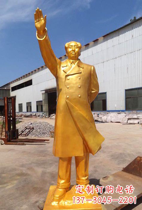 常州毛主席铜像:中国历史上最伟大的领袖