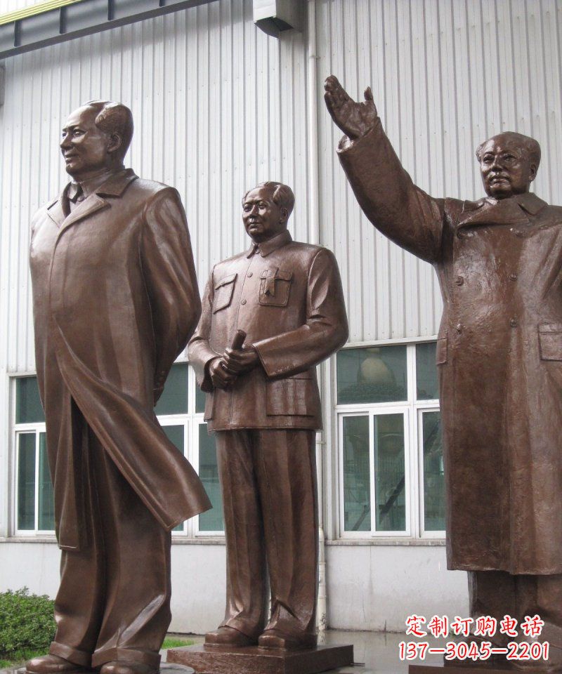 常州毛主席伟人铜雕 (2)