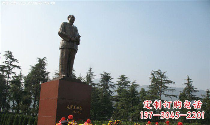 常州定制雕塑之毛主席铜雕