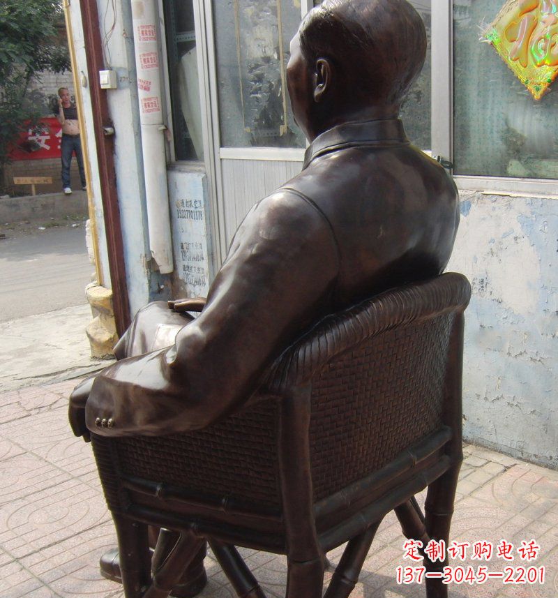 常州伟大领袖铜雕塑,缅怀毛主席伟大的一生