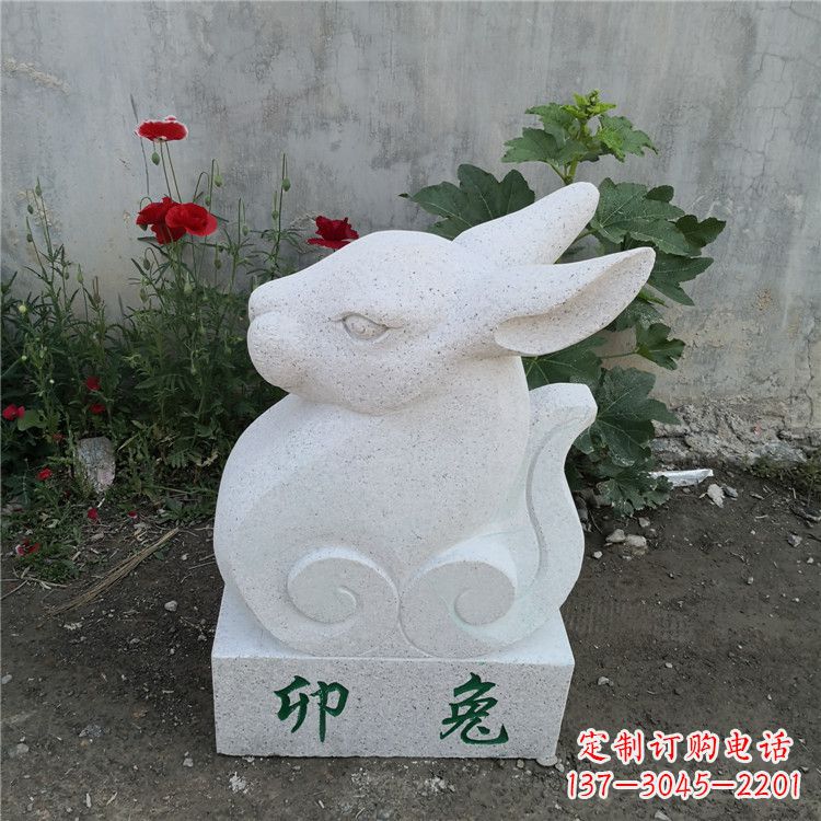 常州时尚汉白玉动物雕塑
