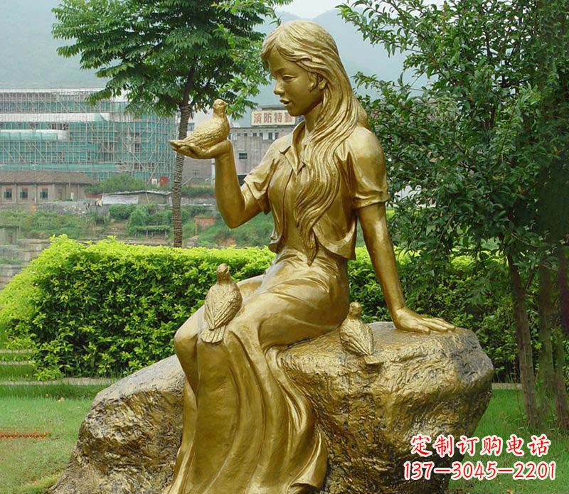 常州激发无限灵感的精美鸽子雕塑