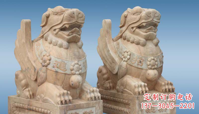 常州中领雕塑:传承古老传统,精心雕琢貔貅石雕