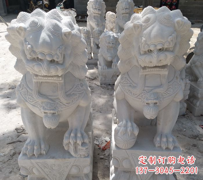 常州象征力量的狮子雕塑