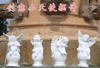 常州中领雕塑：汉白玉小天使雕塑