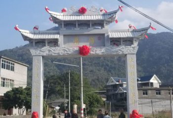 常州红旗渠分水苑牌坊浮雕雕塑：专业雕塑定制服务