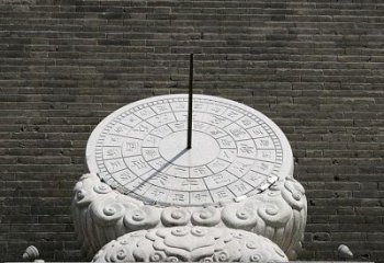 常州花岗岩古代计时器日晷雕塑