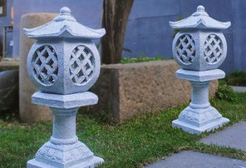 常州花岗岩石灯笼雕塑——点缀家园，照亮晚宴