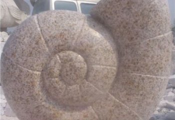 常州花岗岩蜗牛石雕|质感细腻的蜗牛雕塑