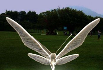 常州花园不锈钢装饰蝴蝶雕塑