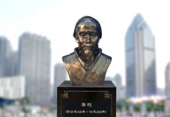 常州享受至尊荣耀，拥有华佗雕塑头像