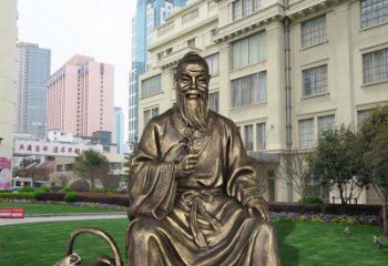 常州精美古典——华佗古代名人铜雕