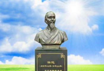 常州比肩古代华佗，凝聚一抹精致艺术——华佗铜雕