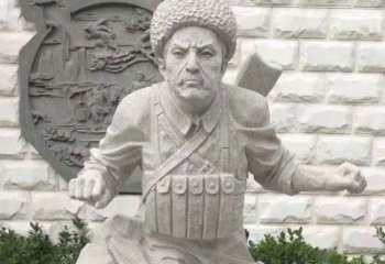 常州黄继光雕塑，传承着历史的经典