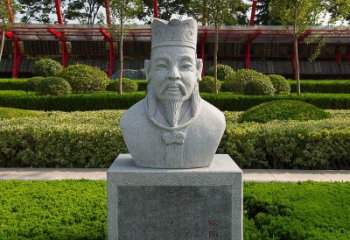 常州精美绝伦，欧阳询石雕头像