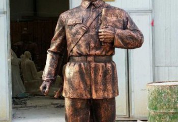 常州雷锋铜雕，传承爱心精神