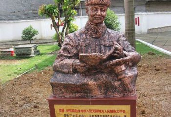 常州中领雕塑推出尊贵的雷锋铜雕，以纪念传奇人…