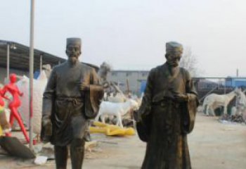 常州复兴古艺，海归精品—李时珍铜雕