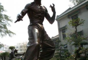 常州专业定制李小龙铜雕