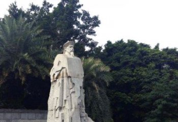 常州林则徐石雕塑，融合古典韵味与现代气息